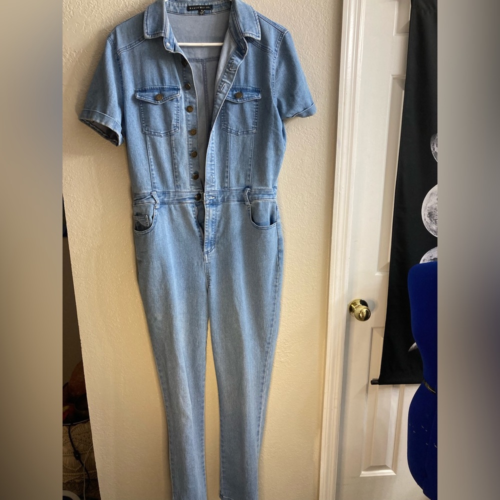 Denim jumpsuit